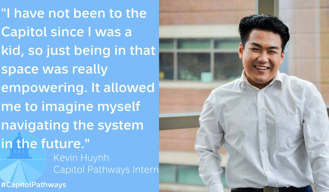 #CapitolPathways Student Spotlight: Kevin Huynh