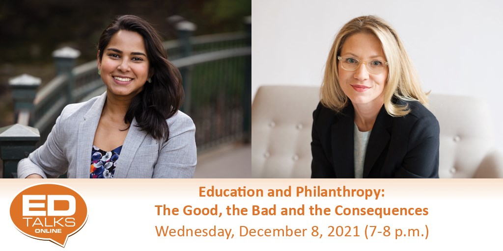 EDTalks: Education and Philanthropy – The Good, the Bad and the Consequences