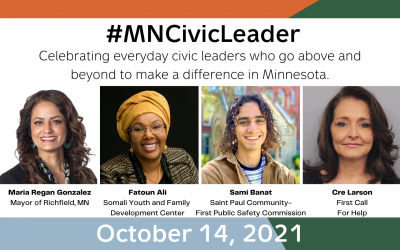 Watch: #MNCivicLeader recognizes everday leaders