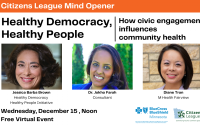 Mind Opener: Healthy Democracy, Healthy People