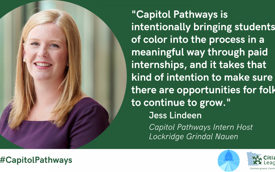Capitol Pathways Spotlight: Jess Lindeen