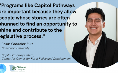 Capitol Pathways Student Spotlight: Jesus Gonzalez Ruiz