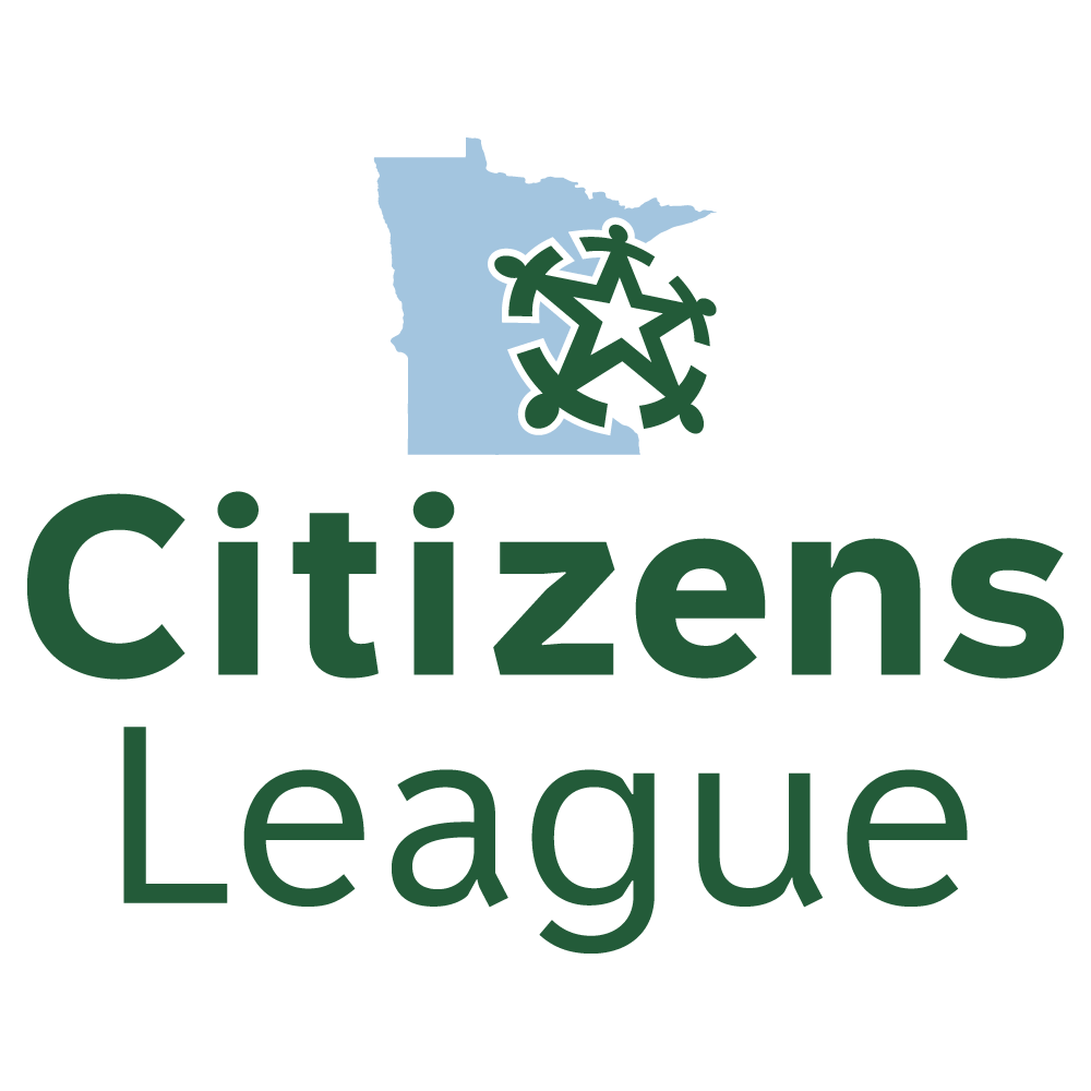 Citizens League logo in a vertical orientation