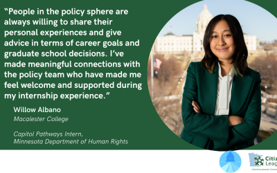 Capitol Pathways Student Spotlight: Willow Albano