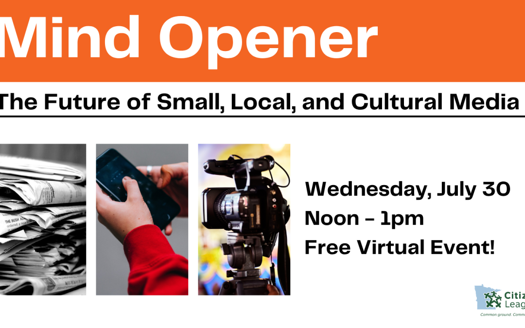 Mind Opener: The Future of Small, Local, and Cultural Media