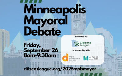 2025 Minneapolis Mayoral Candidate Debate