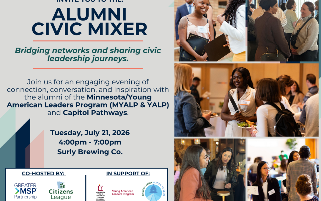 July 21: Alumni Civic Mixer